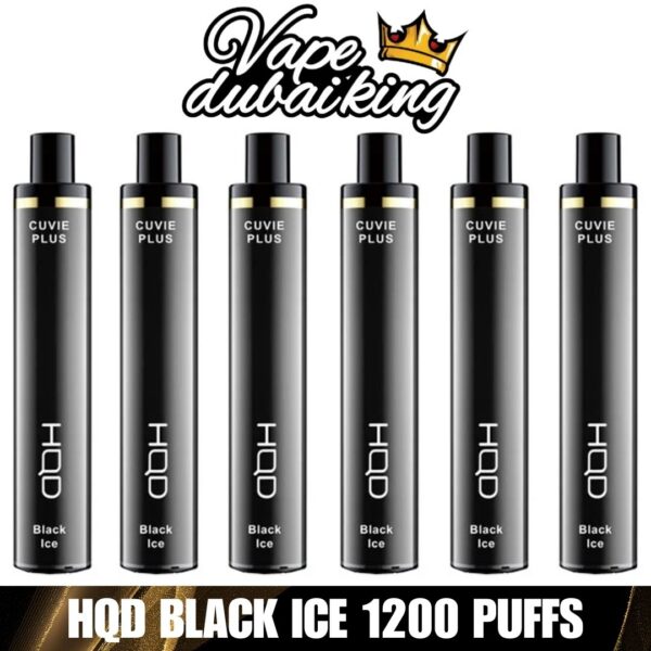 HQD Black Ice Cuvie Plus 1200 Puffs in Dubai