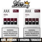 JUUL Virginia Tobacco Pod 4pcpack in dubai