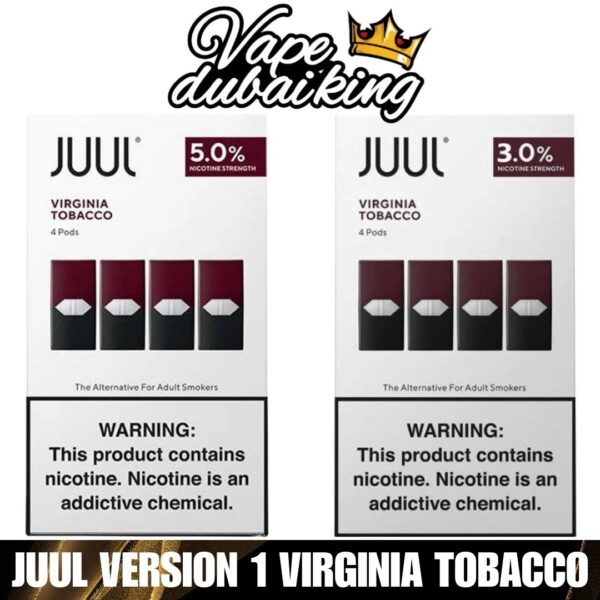JUUL Virginia Tobacco Pod 4pcpack in dubai
