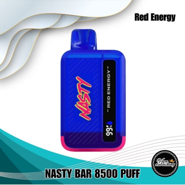 Nasty Bar 8500 Puffs Red Energy