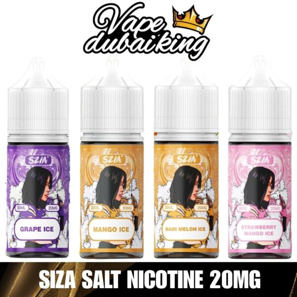 Siza Salt Nicotine 20MG E-juice in Dubai
