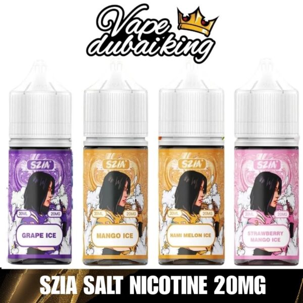 Szia salt nicotine 20mg e-juice in UAE
