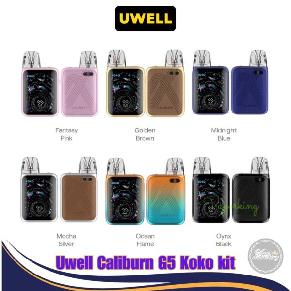 Uwell Caliburn G5 Koko kit all colors