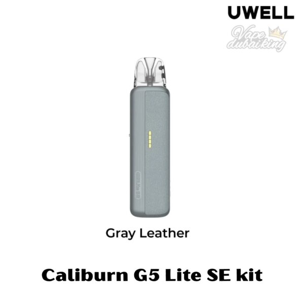 Uwell Caliburn G5 Lite SE Pod Kit Gray Leather
