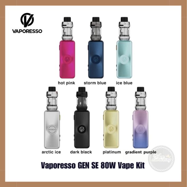 Vaporesso GEN SE 80W Vape Kit all colors