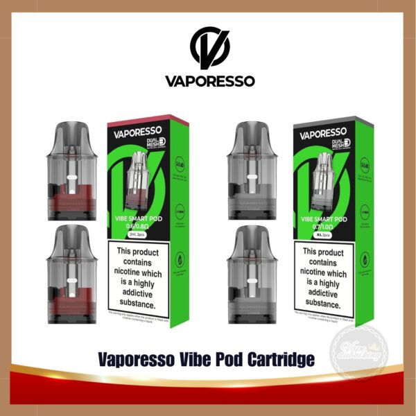 Vaporesso Vibe Pod Cartridge all ohm