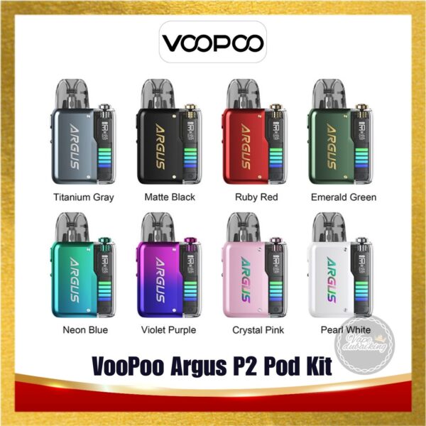 VooPoo Argus P2 Pod Kit colors