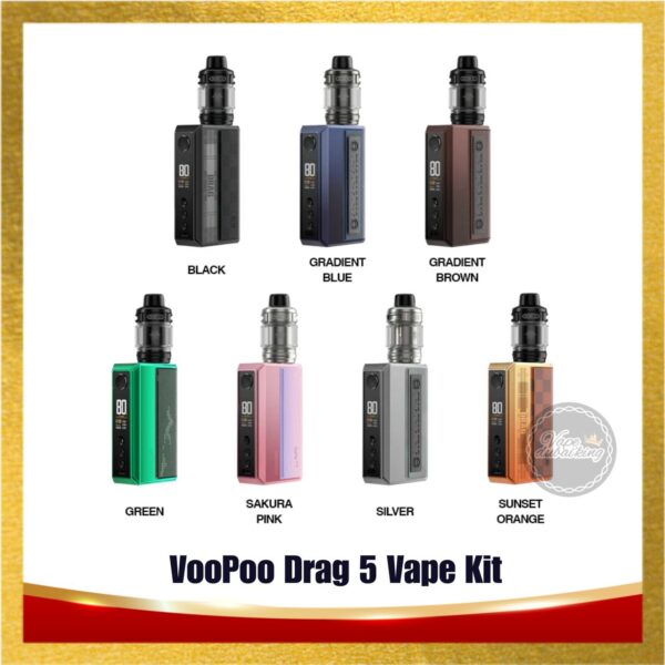 VooPoo Drag 5 Vape Kit colors