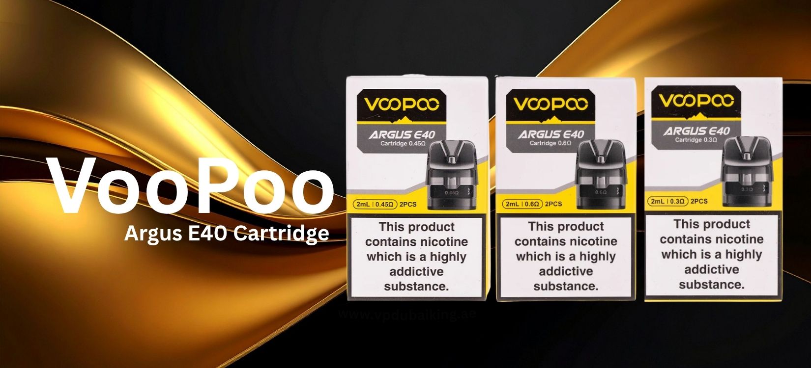 Voopoo Argus E40 Pod Cartridge Review | Vape Dubai King