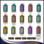 Vozol Gear Zero Nicotine 10000 Puffs all Flavors