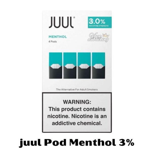 menthol juul pod 3%