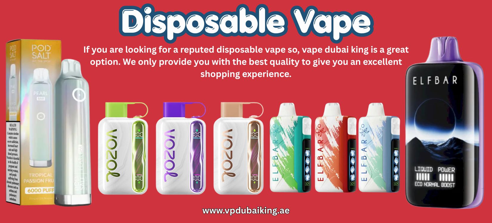 All Disposable Vapes Dubai | Vape Dubai King