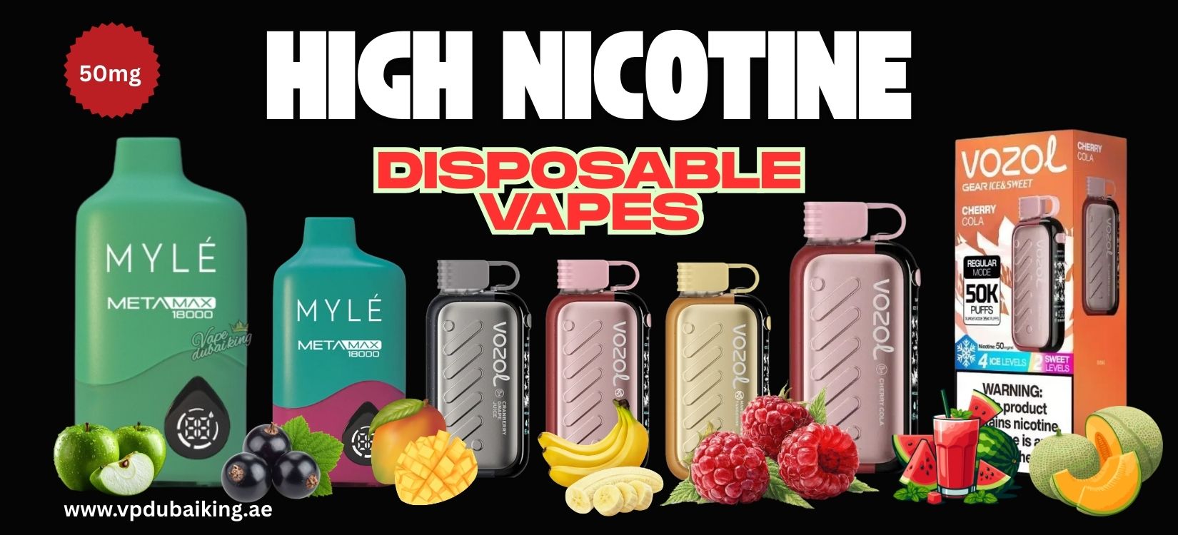 Buy online High Nicotine Disposable Vape
