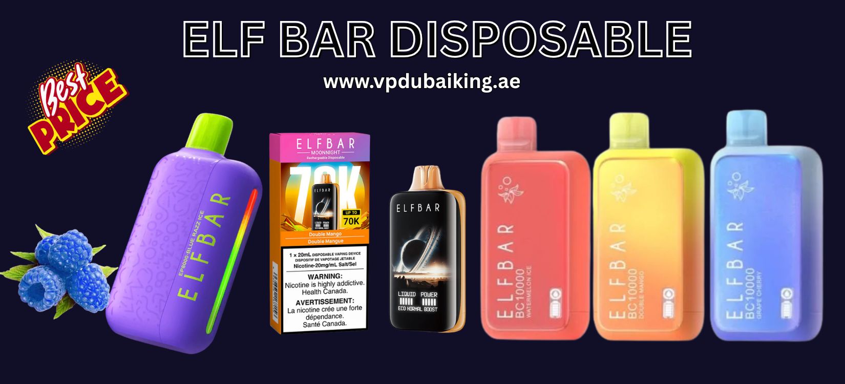 Elf Bar Disposable Vape Your Go-To Choice in Dubai, UAE