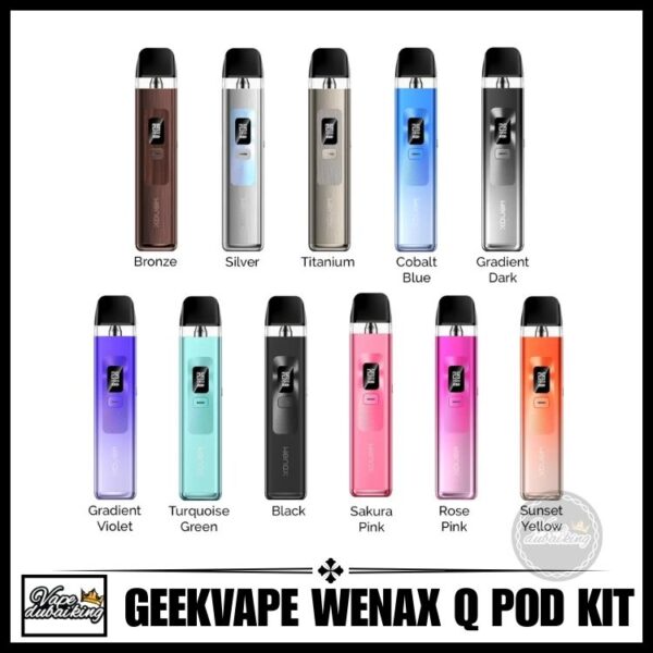Geekvape Wenax Q Pod Kit All Colors