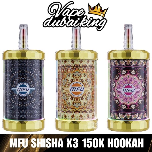 MFU Shisha X3 150K Hookah Disposable Vape