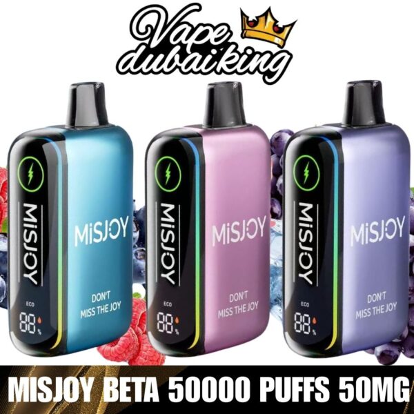 Misjoy Beta 50000 Puffs 50mg Disposable in Dubai