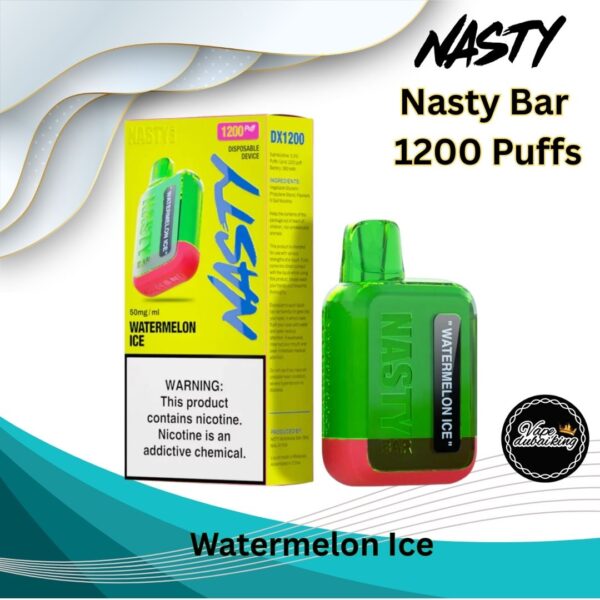 Nasty Bar 1200 Puffs 20mg Disposable Watermelon Ice