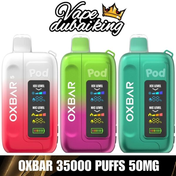 Oxbar 35000 Puffs Ice-Nic Control 50mg in Dubai
