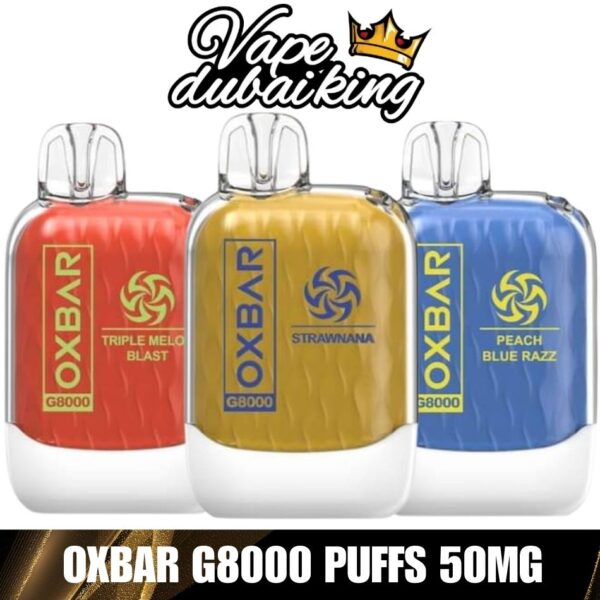 Oxbar G8000 Disposable Vape 5% in Dubai