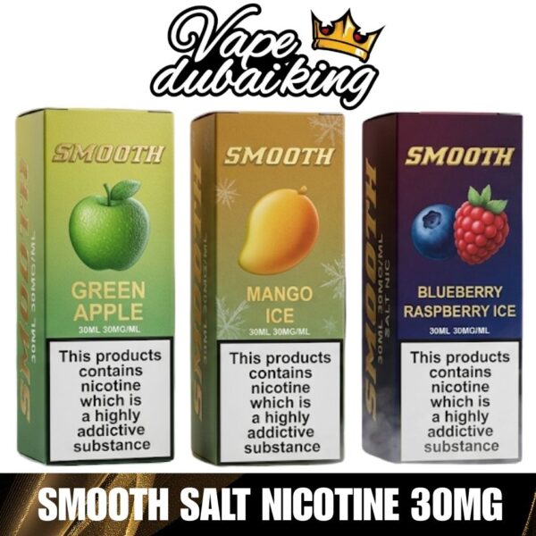 Smooth Salt Nicotine 30Mg E-juice in Dubai