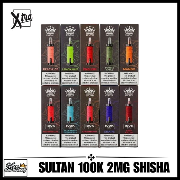 Sultan Shisha 100k 2MG Nicotine