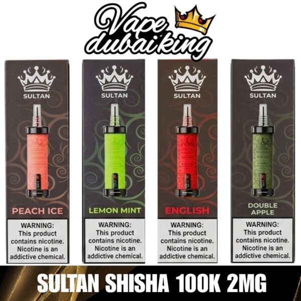 Sultan Shisha 100k Disposable Vape in Dubai 2MG