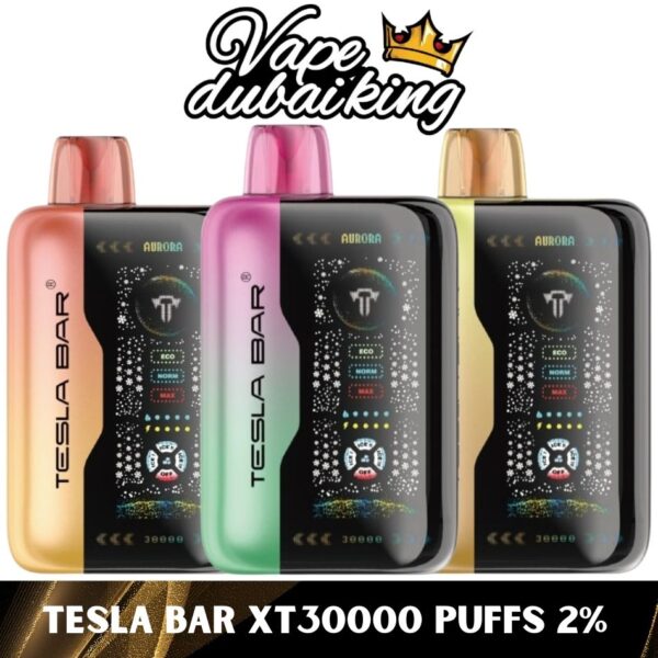 Tesla Bar XT30000 Puffs 2% Disposable in Dubai