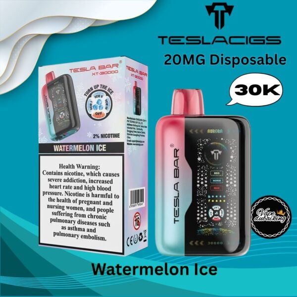 Tesla Bar XT30000 Puffs Watermelon Ice