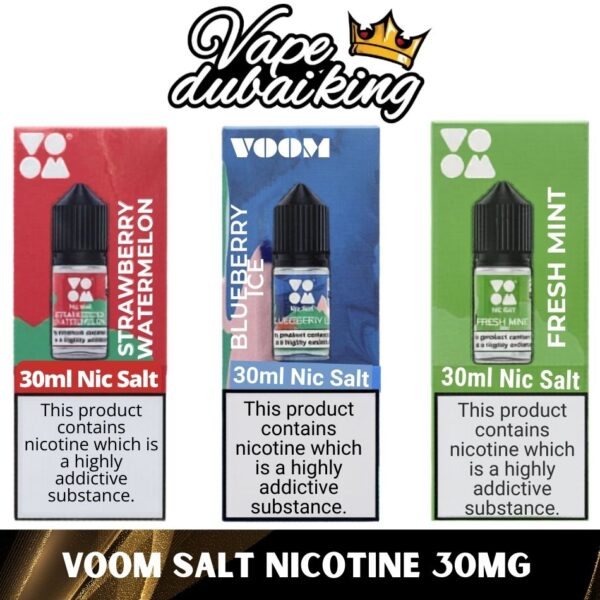 Voom Salt Nicotine 30mg E-juice in Dubai
